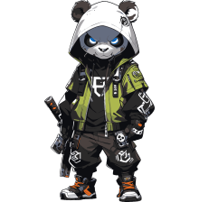 Pack Panda Badass